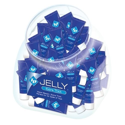 ID Jelly Extra Thick Water-Based Lubricant - 12ml Tubes - 72 Pieces Jar ID-KRT-J0D