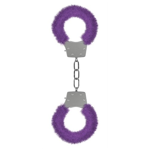 Pleasure Handcuffs Furry - Purple OU-OU004PUR