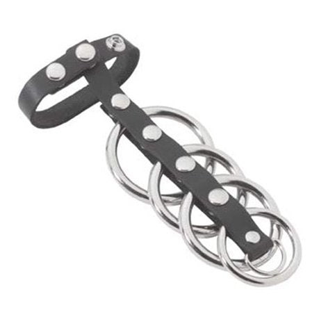 5 Ring Black Rubber Changeable Gates of Hell BSPL-05N-2