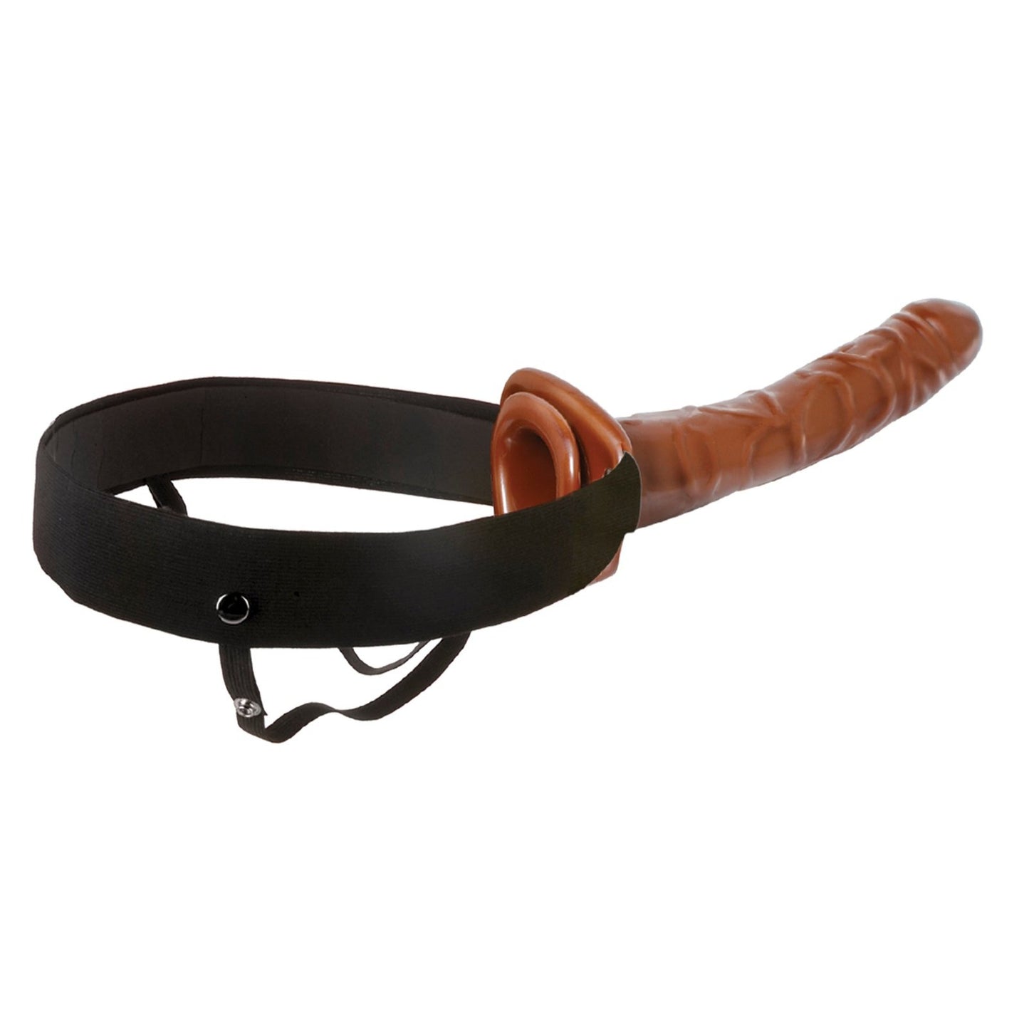 Fetish Fantasy Series 10 Inch Chocolate Dream Hollow Strap-On PD3948-00