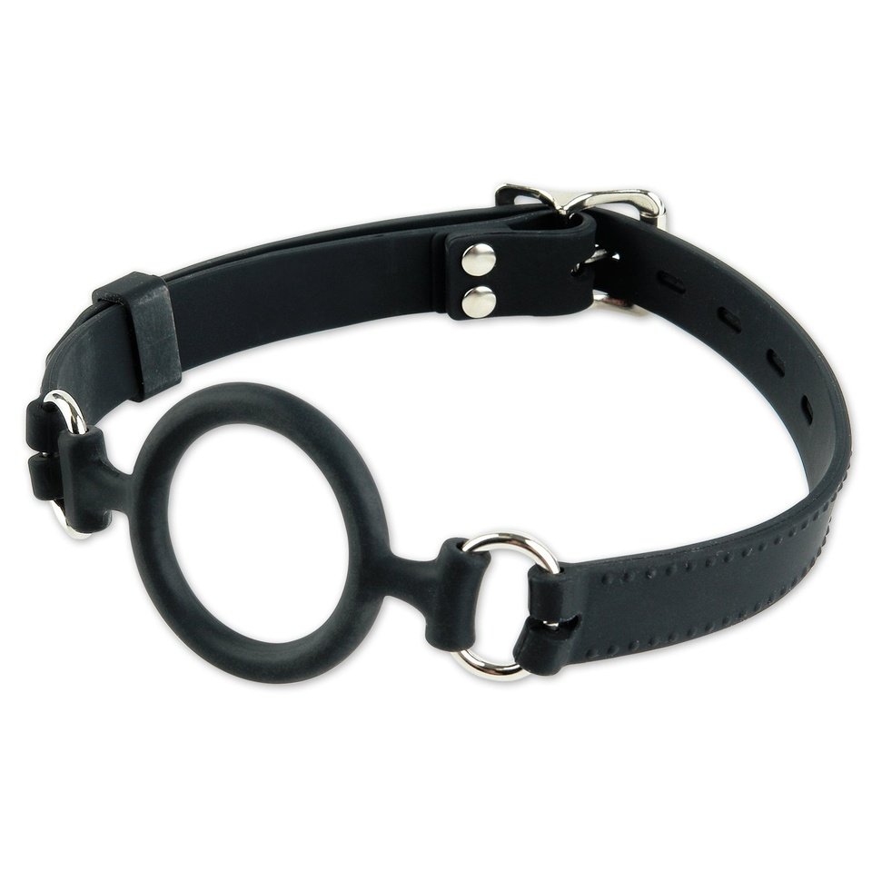 Fetish Fantasy Extreme Silicone O-Ring Gag - Black PD3699-23