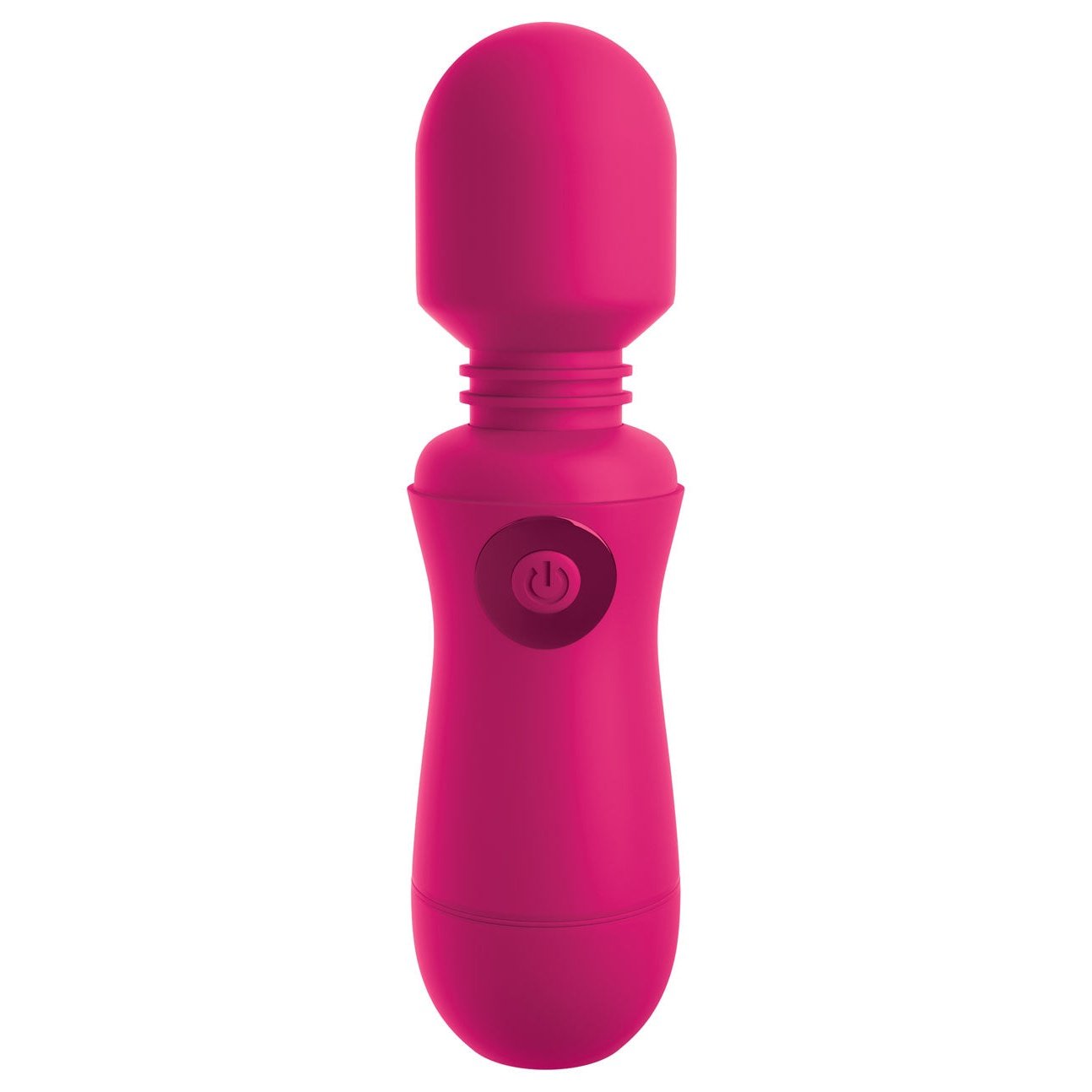 Omg! Wands Enjoy Rechargeable Vibrating Wand - Fuchsia PD1785-34
