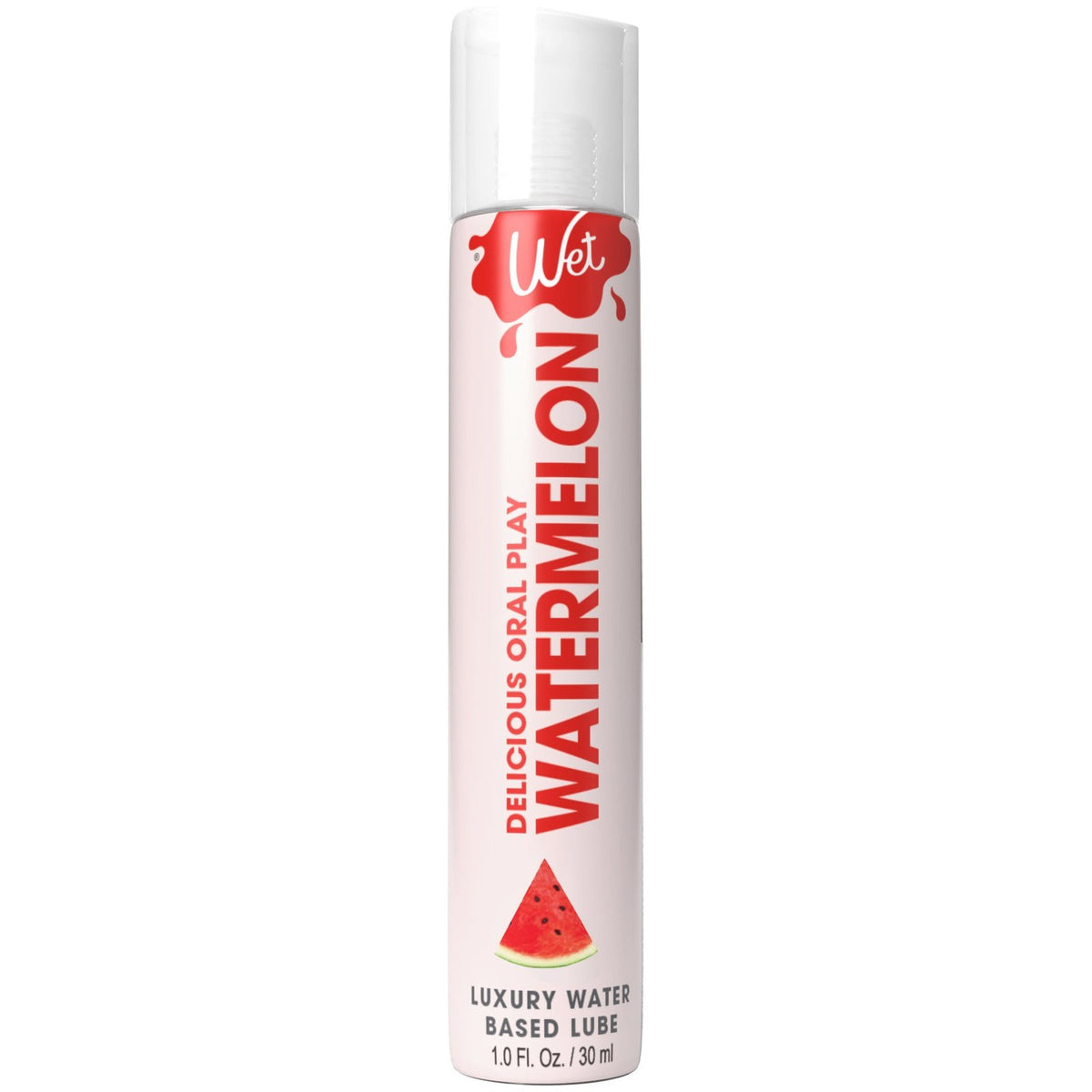 Wet Delicious Oral Play - Watermelon - Waterbased Flavored Lubricant 1 Oz WT21530