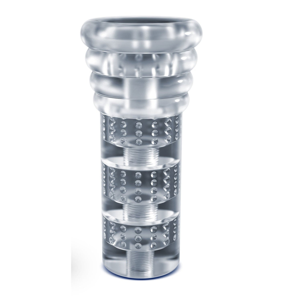 Rize - Luz - Glow in the Dark Self- Lubricating Stroker - Clear BL-06519
