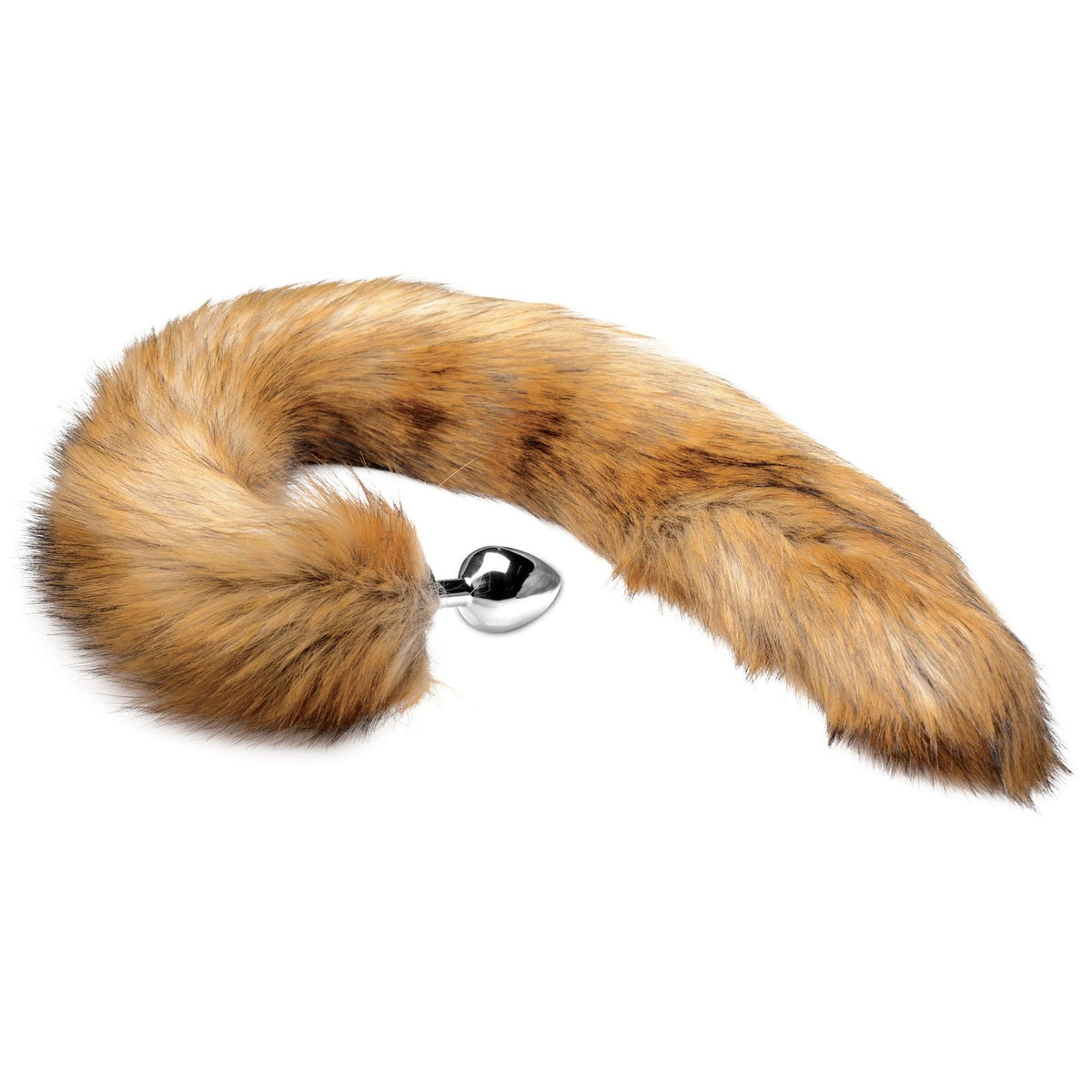 Extra Long Mink Tail Metal Anal Plug TZ-AF423