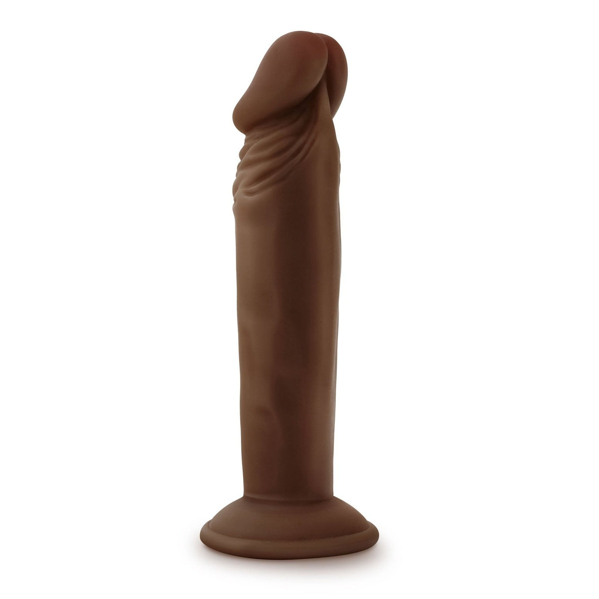 Dr. Skin Plus - 6 Inch Posable Dildo - Chocolate BL-14926
