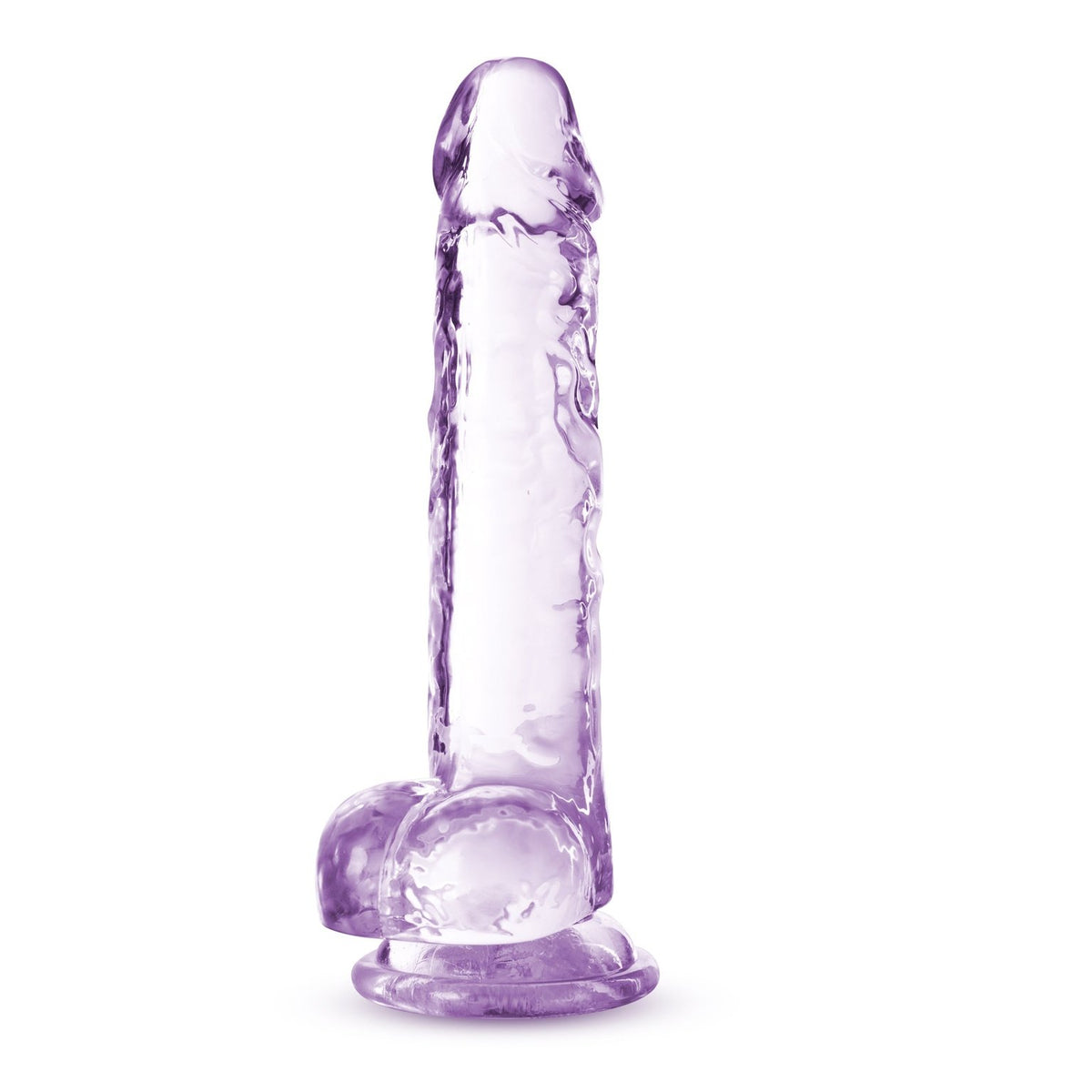Naturally Yours - 7 Inch Crystalline Dildo - Amethhyst BL-51601