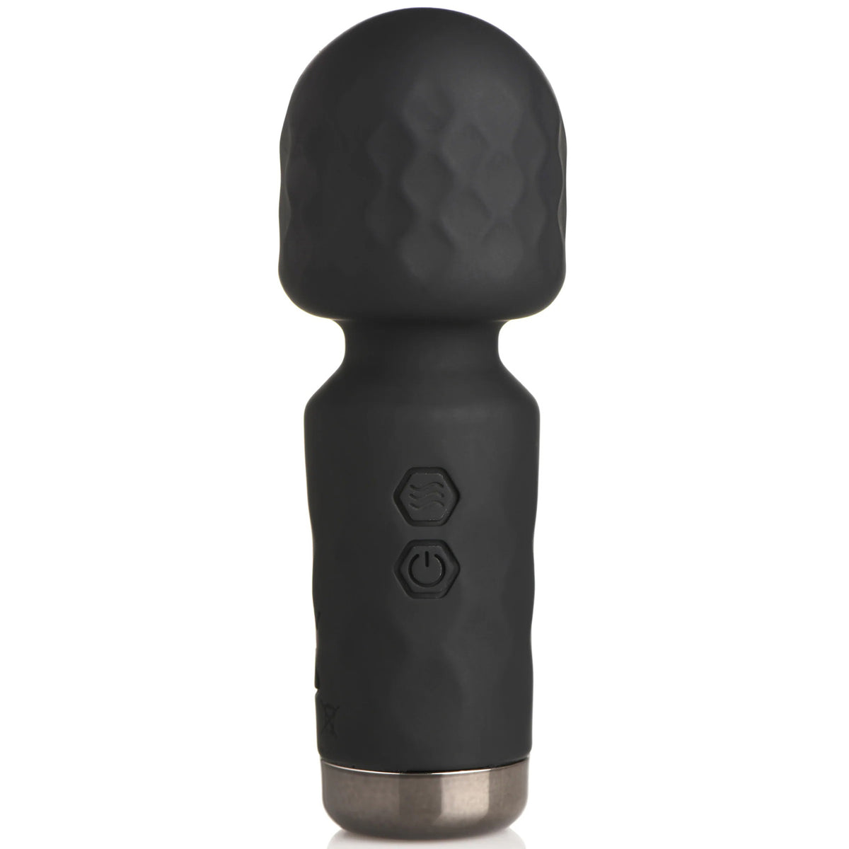 10x Mini Silicone Wand - Black BNG-AH205-BLK