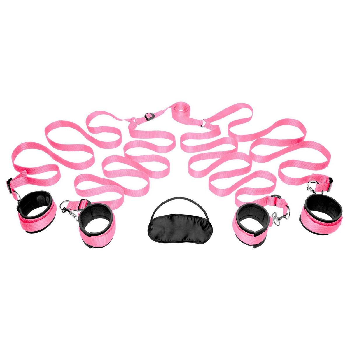 Frisky Pink Bedroom Restraint Kit FR-AD257