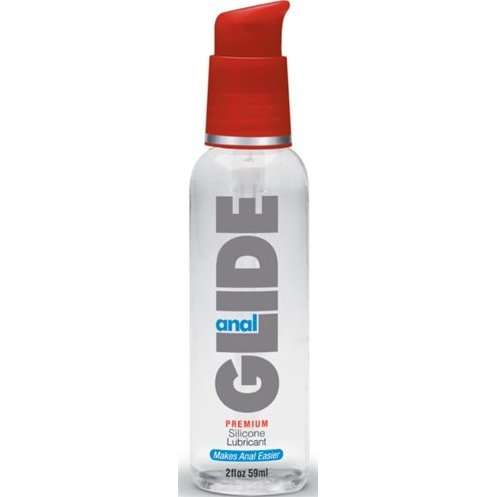 Anal Glide Silicone Lubricant 2 Oz Pump Bottle BA-AG20