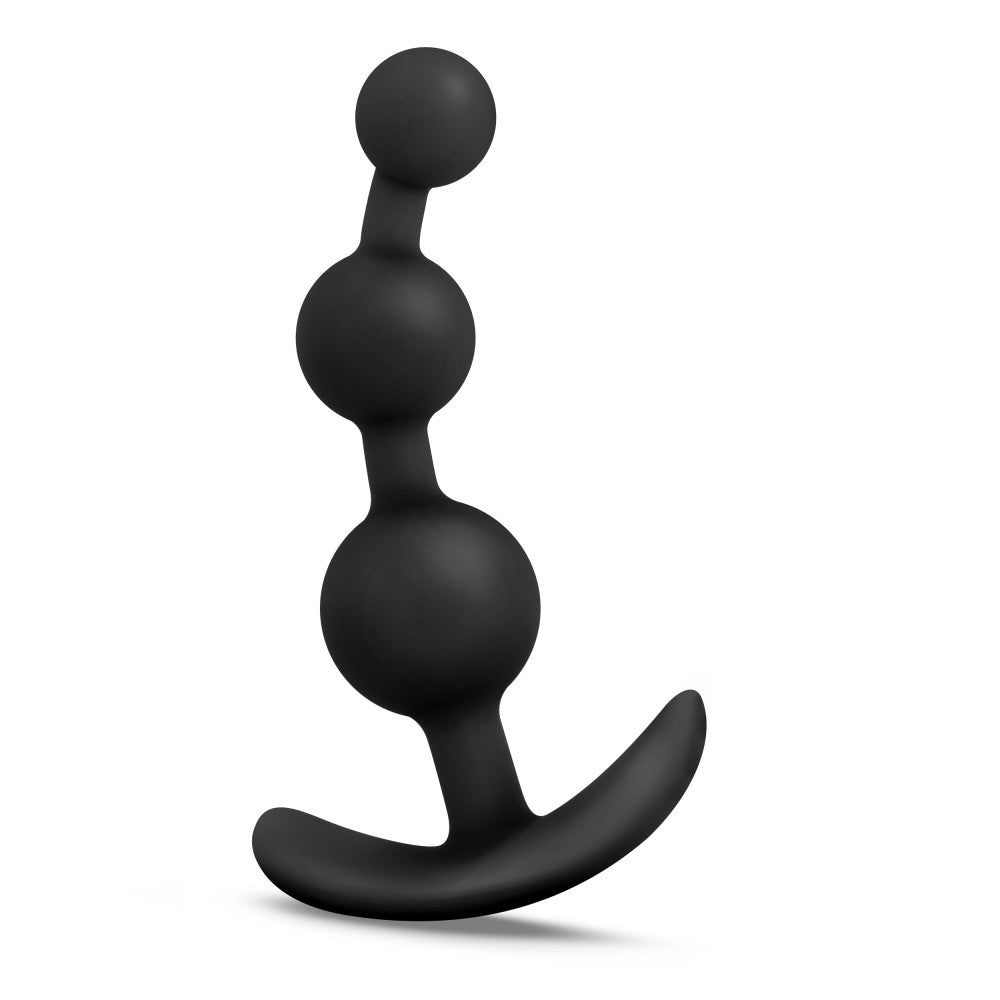 Anal Adventures - Platinum - Small Anal Beads - Black BL-10695