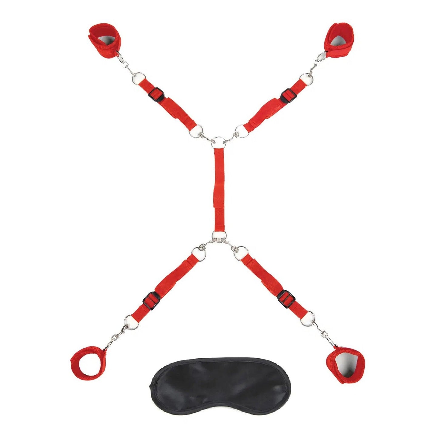 7 Pc Bed Spreader - Red EL-LF1328-RED