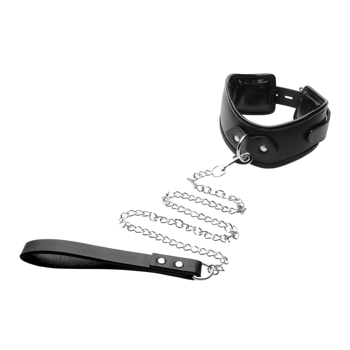 Padded Locking Posture Collar With Leash STR-AE920