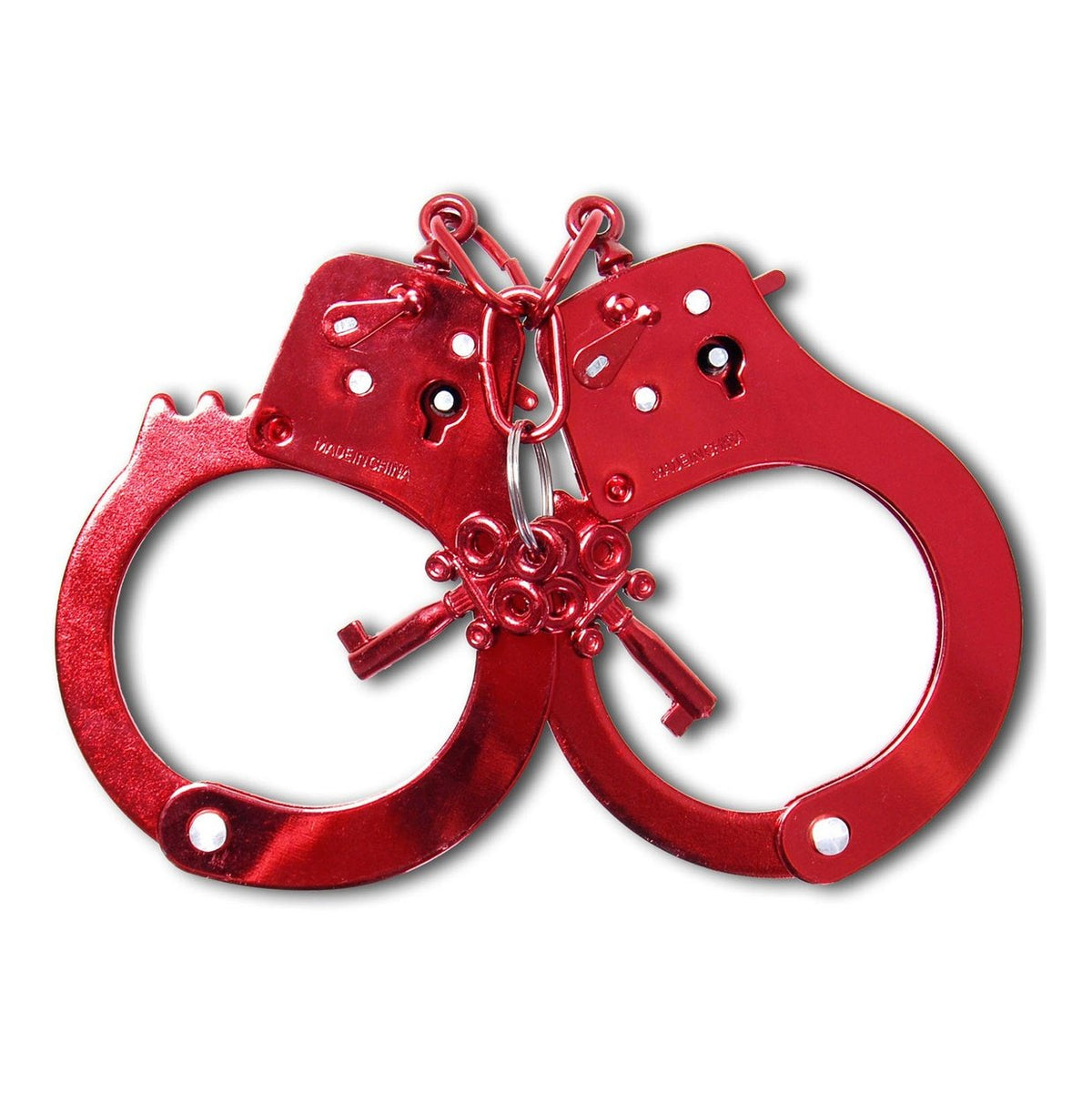 Fetish Fantasy Series Anodized Cuffs - Red PD3816-15