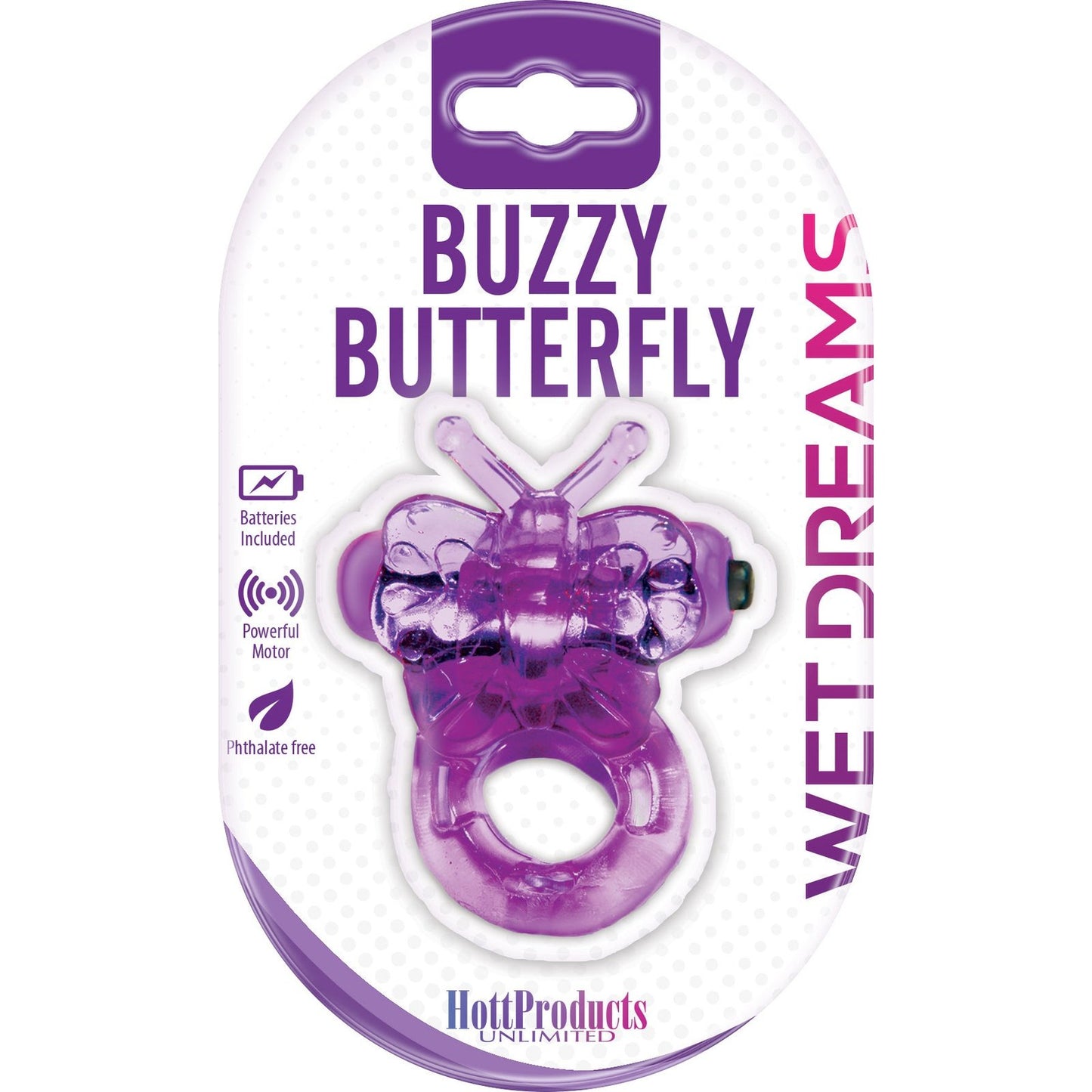 Purrfect Pet Buzzy Butterfly - Purple HTP2135