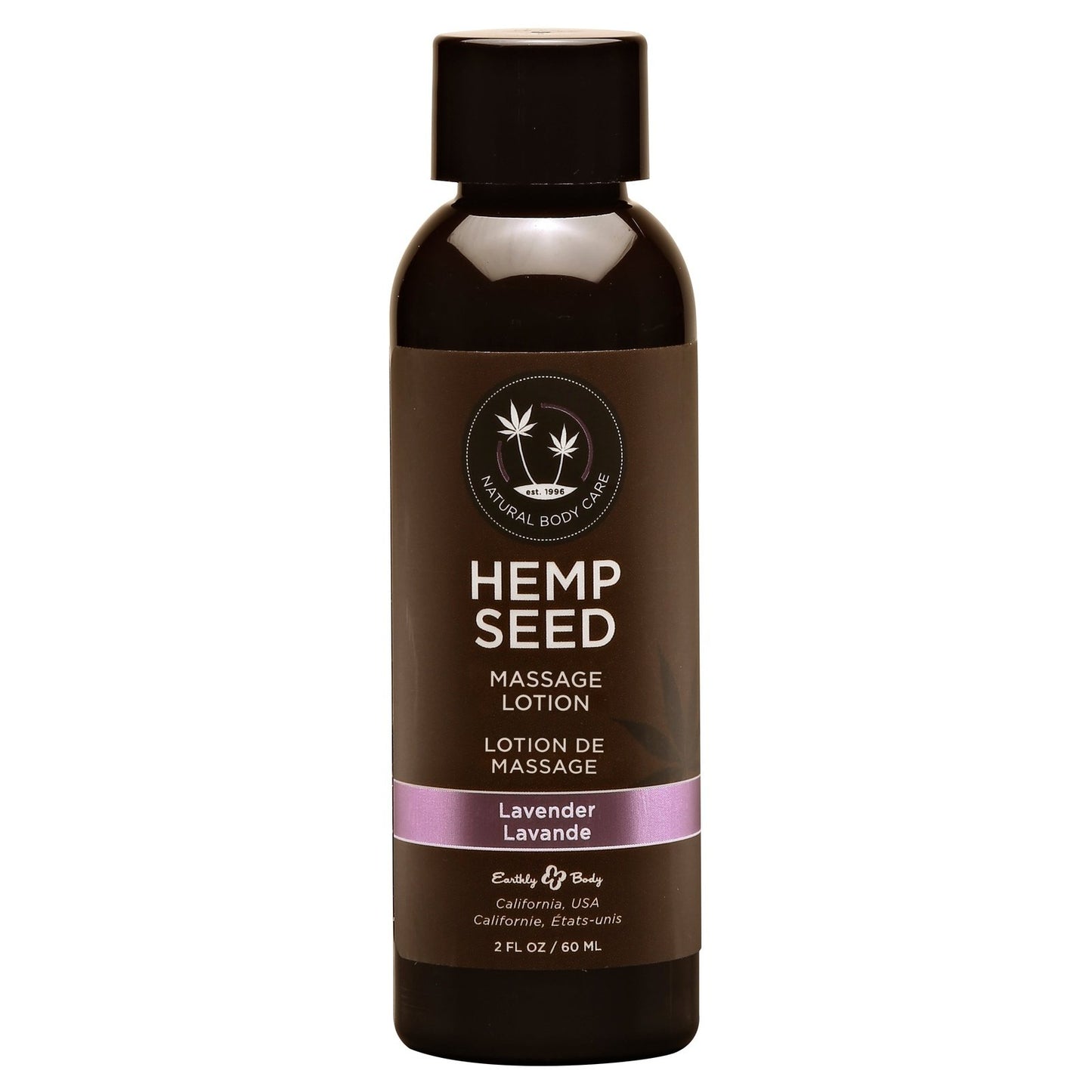 Hemp Seed Massage Lotion - Lavender - 2 Fl. Oz. / 60 ml EB-ML117