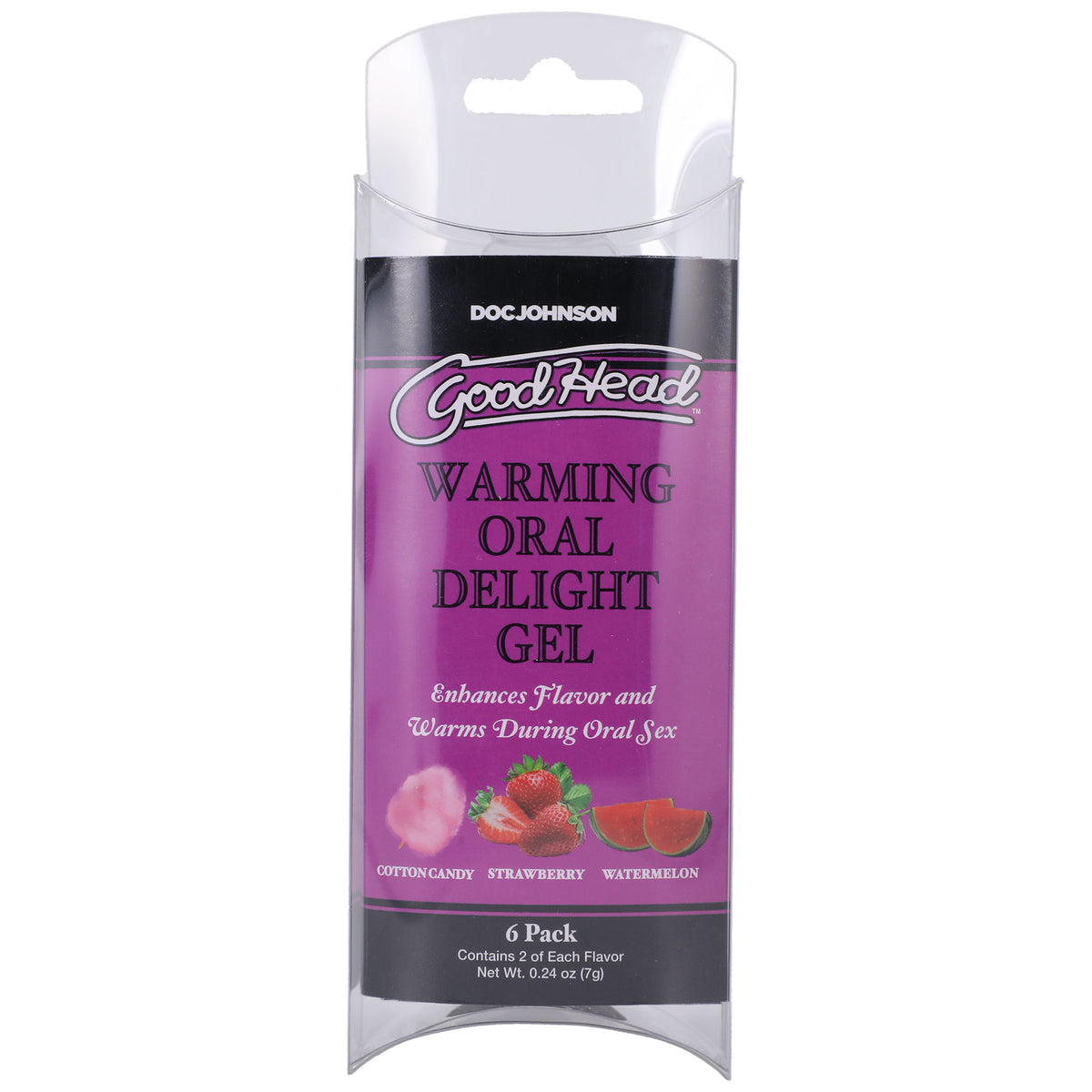 Goodhead - Warming Head Oral Delight Gel - 6 Pack - 0.24 Oz DJ1387-43-BX