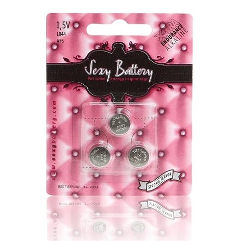 Sexy Battery LR44 - 3 Count Card SB-107