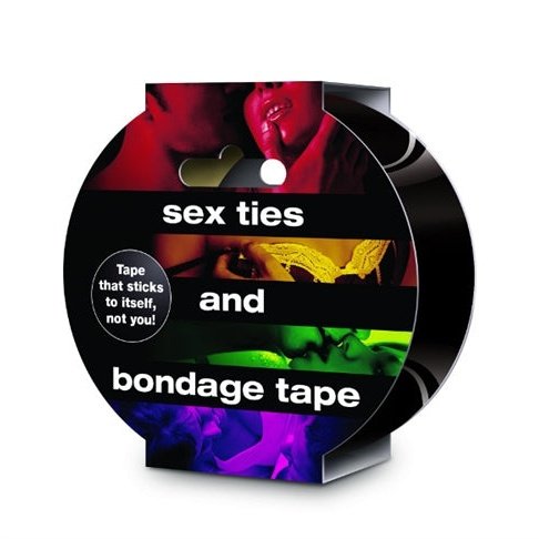 Sex Ties and Bondage Tape - Black CC-USSTBT-B