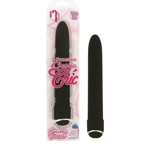 7 Function Classic Chic  6 Inches Vibe - Black SE0499403