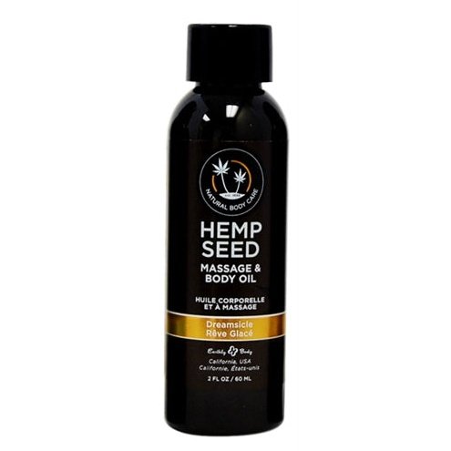 Hemp Seed Massage and Body Oil - Dreamsicle 2 Fl. Oz./ 60ml EB-MAS206E