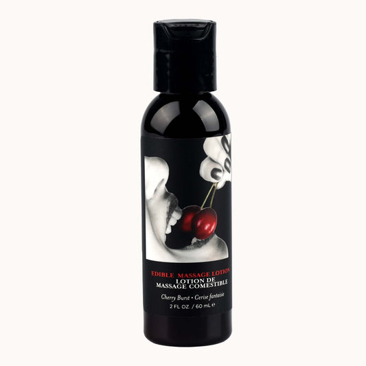 Edible Massage Lotion - Cherry - 2 Fl. Oz. EB-MLE201