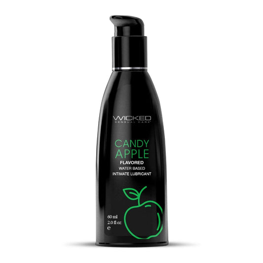 Aqua Candy Apple Flavored Water Based Intimate  Lubricant - 2 Fl. Oz. WS-90402