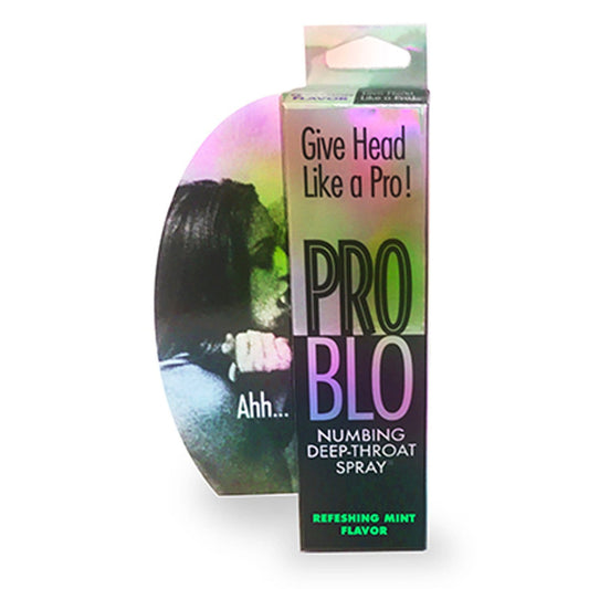 Problo Numbing Deep Throat Spray - Refreshing Mint - 1 Fl. Oz. LG-BT501