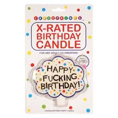 X-Rated Birthday Candle CP-549