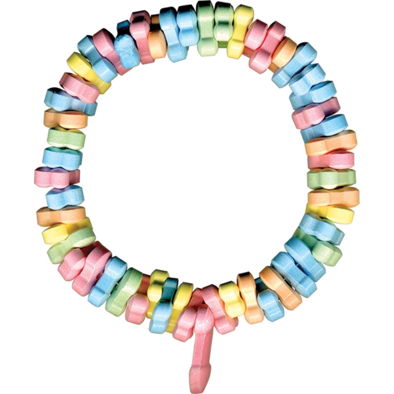 Rainbow Penis Candy Necklace HTP2157