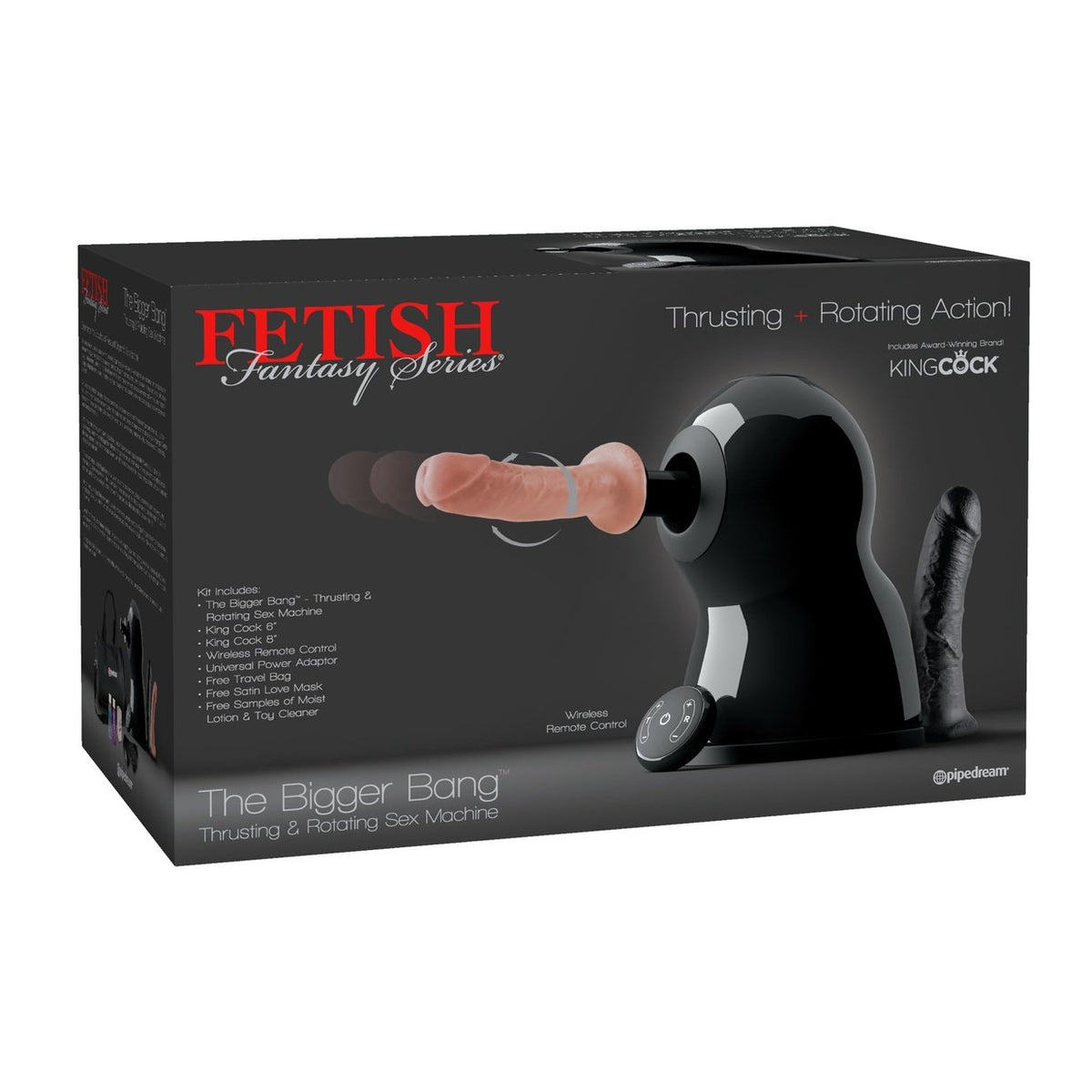 Fetish Fantasy the Bigger Bang Thrusting &  Rotating Sex Machine PD3766-00