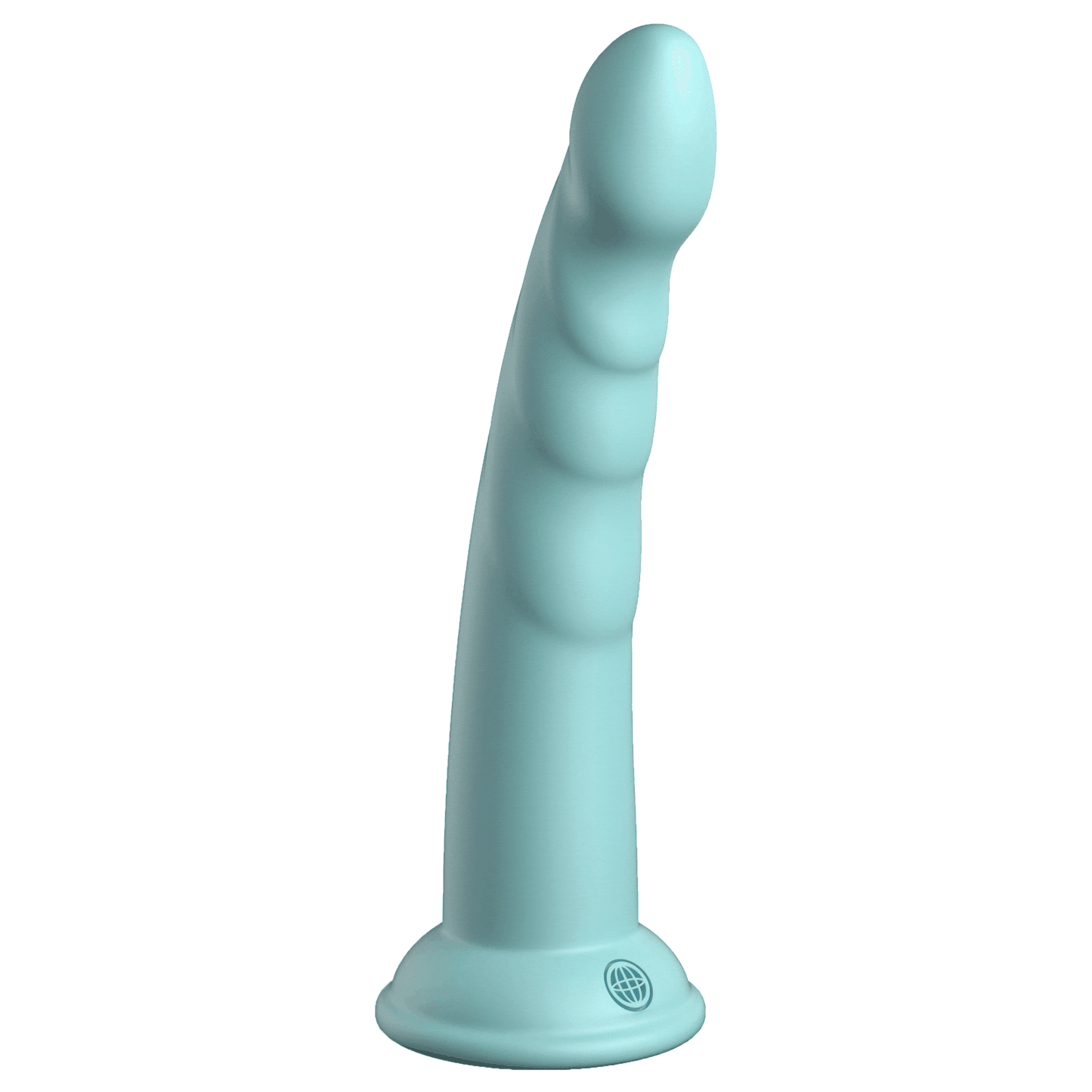 Dillio Platinum - Slim Seven 7 Inch Dildo - Teal PD5387-14