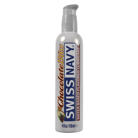 Swiss Navy Flavors Lubricant - Chocolate Bliss  4  Fl. Oz. MD-SNFCB4