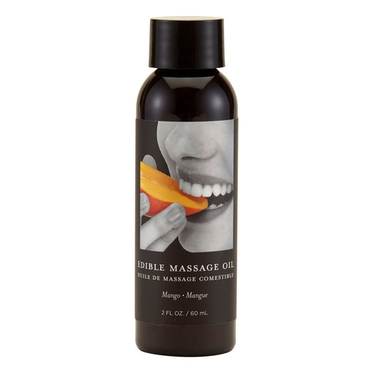 Edible Massage Oil - Mango - 2 Fl. Oz. EB-MSE209