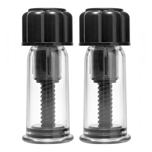 Maxxx Powerful Nipple Suckers - Black MS-AD738