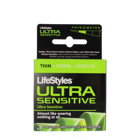 Lifestyles Ultra Sensitive - 3 Pack LS1703