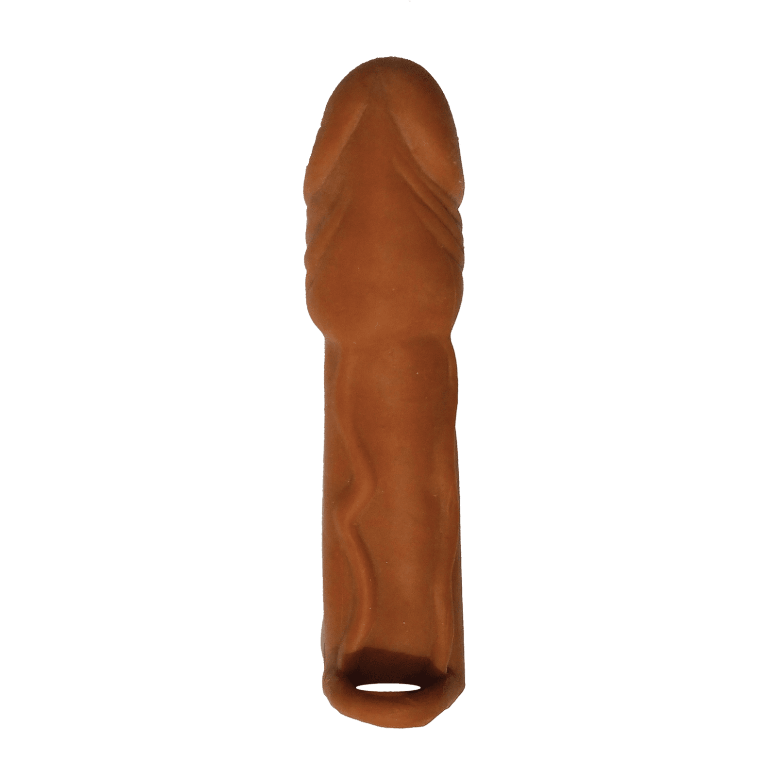 Skinsations Latin Lover Series Husky Lover 7 Inch Vibrating - Brown HTP3059