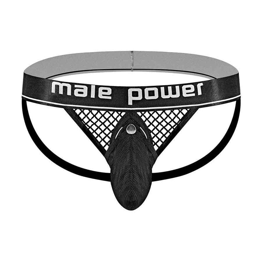 Cock Pit Net Cock Ring Jock - S/ M - Black MP-346260BKSM