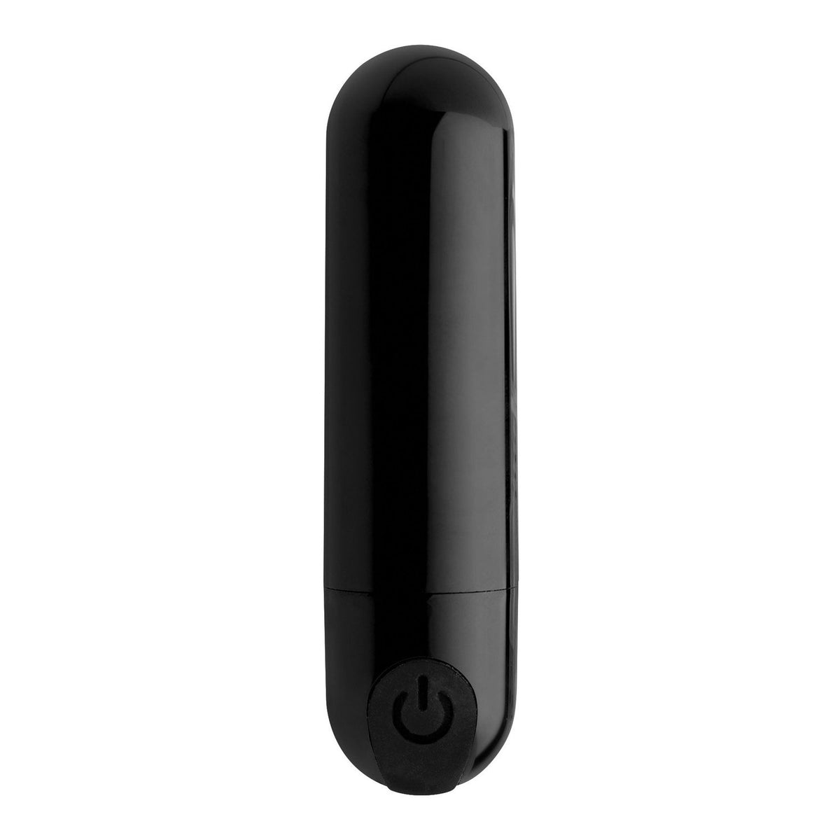 10x Rechargeable Vibrating Metallic Bullet - Black BNG-AG656-BLK