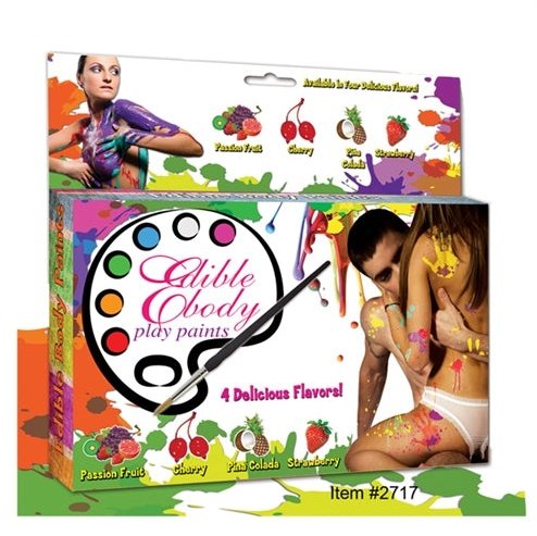 Edible Body Play Paints Kit HTP2717