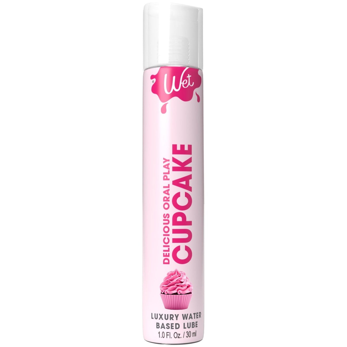 Wet Delicious Oral Play - Cupcake - Waterbased Flavored Lube 1 Oz WT21540