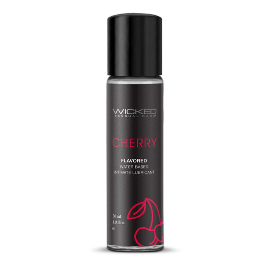 Aqua Cherry Flavored Water Based Intimate  Lubricant - 1 Fl. Oz. WS-90431
