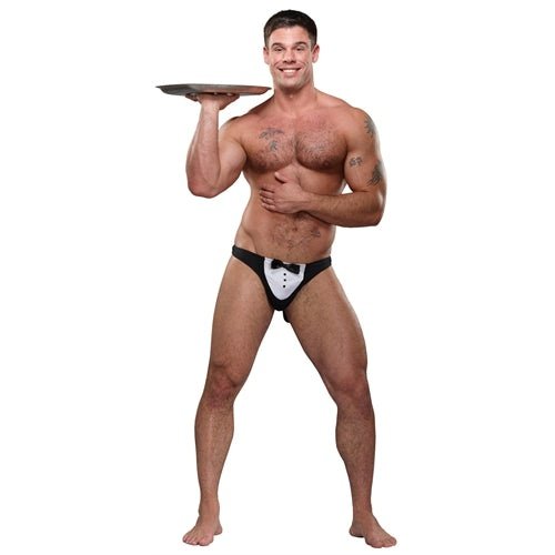 Maitre D Thong - One  Size - Black MP-PAK704BK1