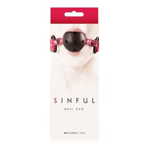 Sinful Ball Gag - Pink NSN1221-14