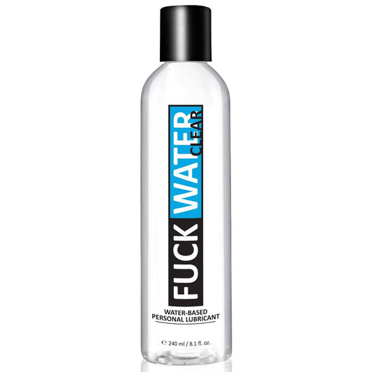 Fuck Water Clear 8.1oz Water Based Lubricant FW-C8