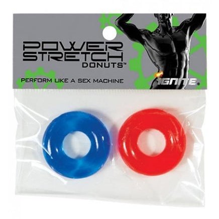 Power Stretch Donuts - 2 Pack - Red and Blue SI-95108