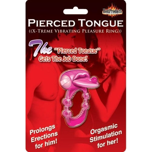 Xtreme Vibes Pieced Tongue - Magenta HTP2296