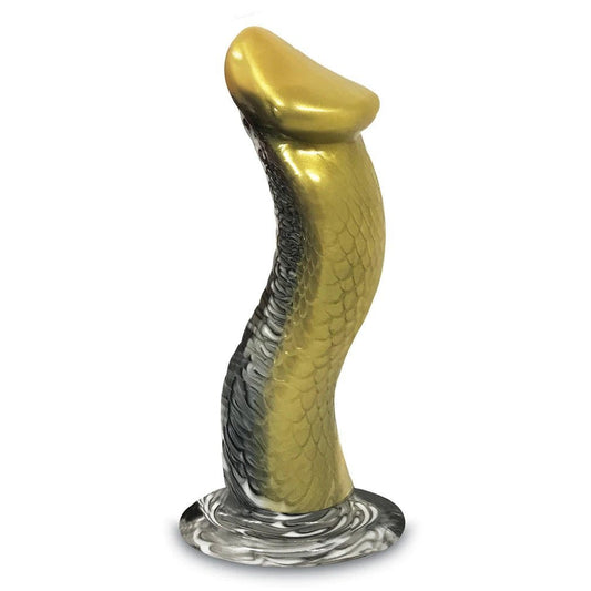 Alien Nation Venomus Silicone Creature Dildo -  Gold IC1351