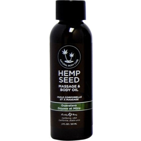 Hemp Seed Massage and Body Oil - Guavalava 2 Fl. Oz/ 60ml EB-MAS268E