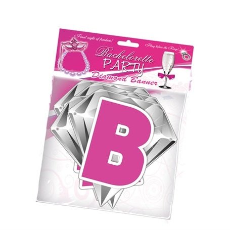 Bachelorette Party Diamond Banner HTP2857